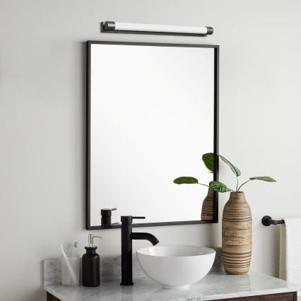 Top Light - Iluminare LED pentru oglindă de baie TURIA LED/8W/230V 3000/4000/6500K IP44 40 cm negru