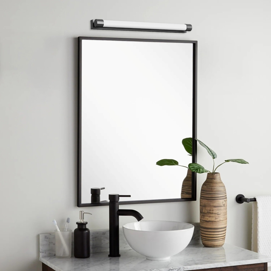 Top Light - Iluminare LED pentru oglindă de baie TURIA LED/8W/230V 3000/4000/6500K IP44 40 cm negru