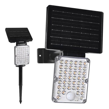 Top Light - Lampă solară LED cu senzor 3 în 1 ZENITH LED/10W/3,7V 3000/4000/6500K IP54 2400 mAh
