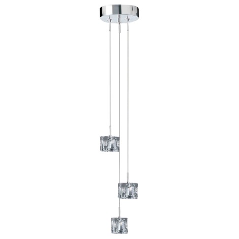 Top Light - Lampa suspendata ICE CUBES 3 3xG4/20W