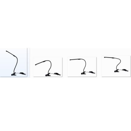 Top Light Lara C - LED Lampă dimmabilă cu clips USB LED/5W/230V