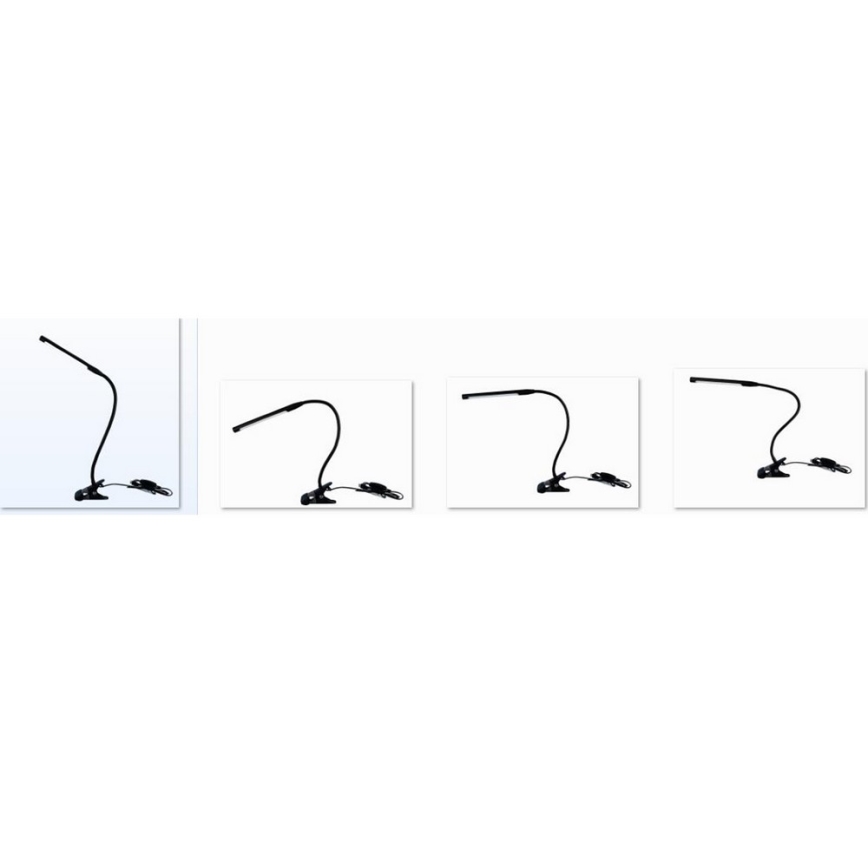 Top Light Lara C - LED Lampă dimmabilă cu clips USB LED/5W/230V