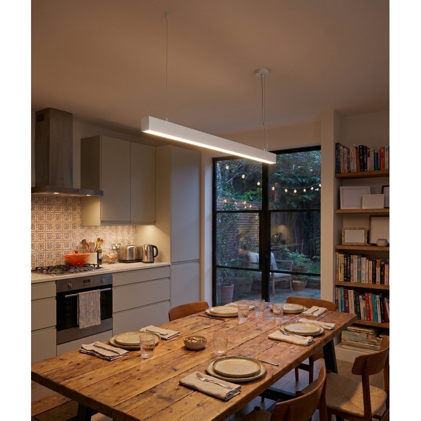 Top Light - LED plafonieră aplicată/suspendată HORIZON LED/40W/230V 3000/4000/6500K albă