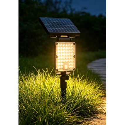 Top Light - Lampă solară LED cu senzor 3 în 1 ZENITH LED/10W/3,7V 3000/4000/6500K IP54 2400 mAh