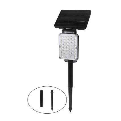 Top Light - Lampă solară LED cu senzor 3 în 1 ZENITH LED/10W/3,7V 3000/4000/6500K IP54 2400 mAh