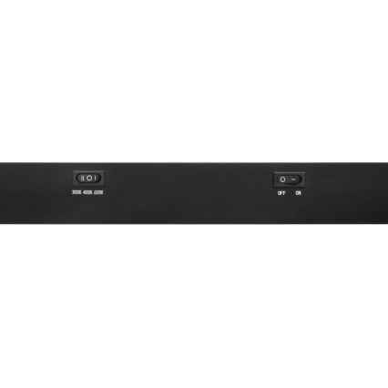 Top Light - LED Corp de iluminat pentru montaj sub dulap AXIS LED/15W/230V 3000/4000/6500K 60 cm negru