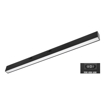 Top Light - LED Corp de iluminat pentru montaj sub dulap AXIS LED/15W/230V 3000/4000/6500K 60 cm negru