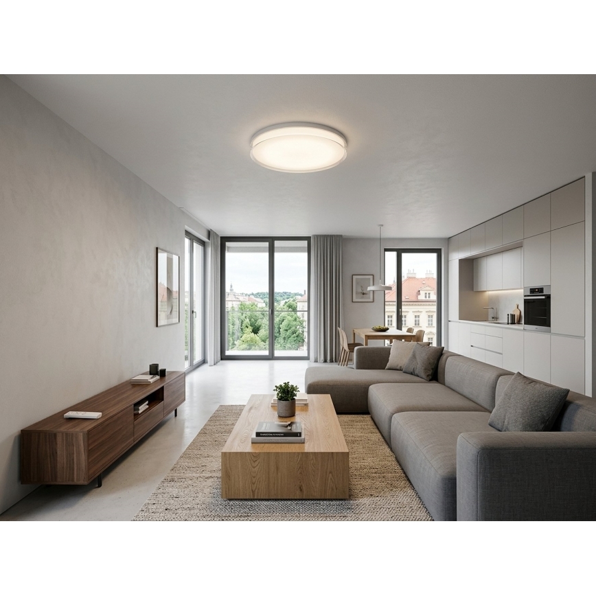 Top Light - Plafonieră LED reglabilă pentru baie NEXUS LED/45W/230V 3000-6500K IP44 Ø 38 cm albă + telecomandă