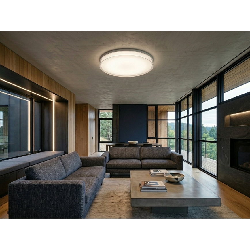 Top Light - Plafonieră LED dimabilă pentru baie NEXUS LED/55W/230V 3000-6500K IP44 Ø 48 cm albă + telecomandă