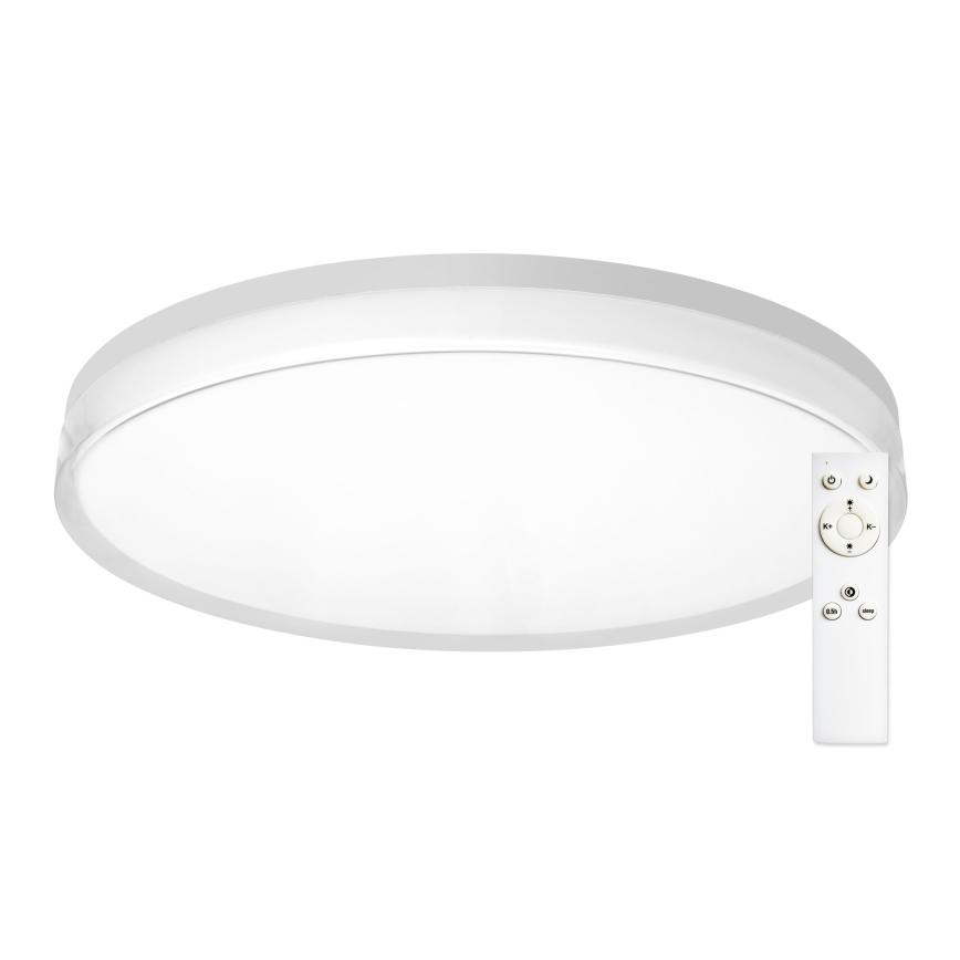 Top Light - Plafonieră LED dimabilă pentru baie NEXUS LED/55W/230V 3000-6500K IP44 Ø 48 cm albă + telecomandă
