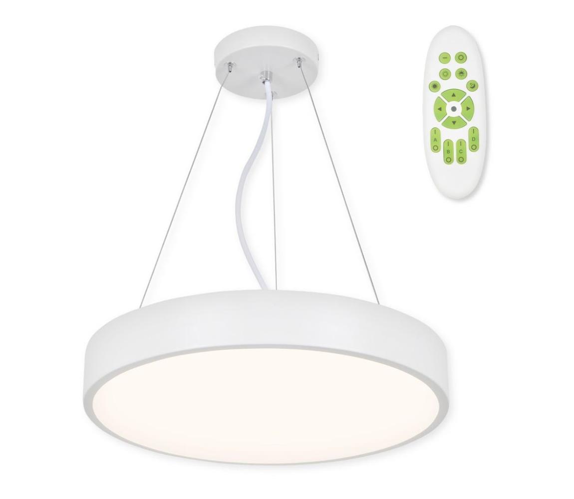 Top Light Metal 40BZ RC - Candelabru cu LED pe șir METAL LED/51W/230V +telecomandă alb