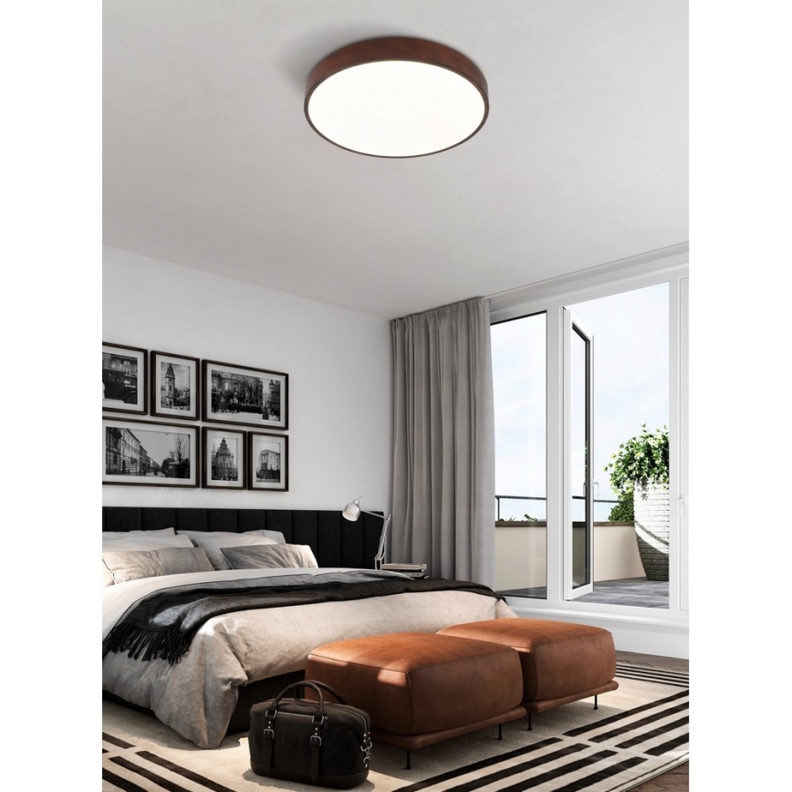 Top Light Metal 40CO RC-LED Plafonieră metalică reglabilă METAL LED/51W/230V maro + telecomandă