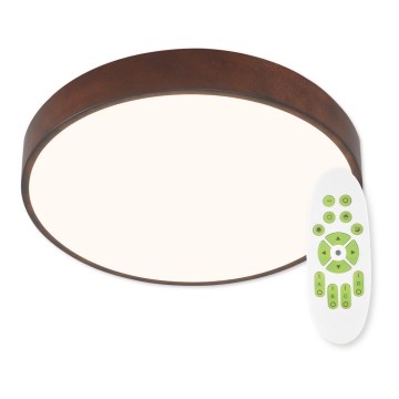 Top Light Metal 40CO RC-LED Plafonieră metalică reglabilă METAL LED/51W/230V maro + telecomandă