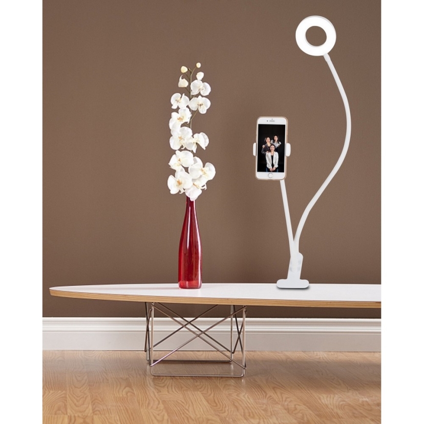 Top Light Neck B - LED Lampă de masă cu suport LED/5W/230V alb