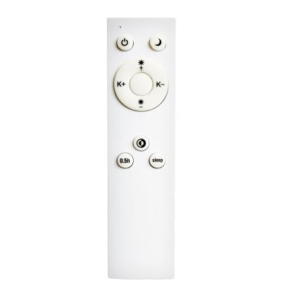Top Light - Plafonieră LED dimabilă PETAL LED/60W/230V 3000–6500K Ø 59 cm neagră + telecomandă