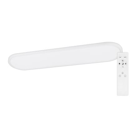 Top Light - Corp de iluminat LED dimabil pentru tavan, montaj aplicat sau suspendat OVAL LED/36W/230V 3000-6500K alb + telecomandă