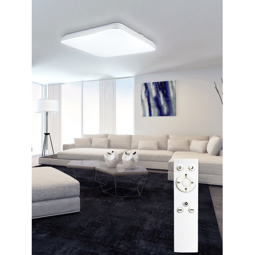 Top Light - Plafonieră LED reglabilă OCEAN LED/36W/230V 3000-6500K cu telecomandă