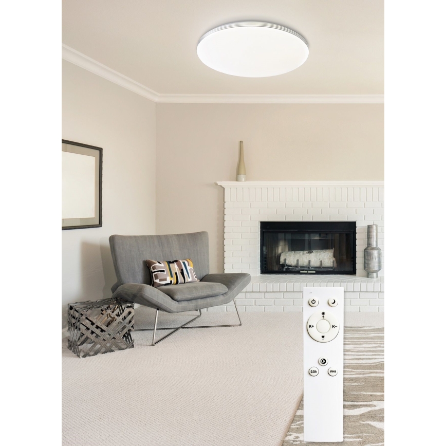 Top Light - Plafonieră LED reglabilă OCEAN LED/36W/230V 3000-6500K cu telecomandă