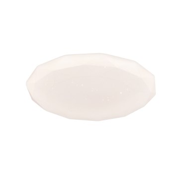 Top Light - Plafonieră LED dimabilă pentru baie SPARKLE LED/60W/230V 3000-6500K IP44 diam. 49 cm albă + telecomandă