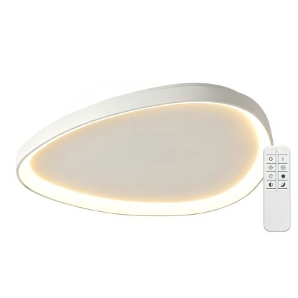 Top Light - Lampă LED de tavan reglabilă ECLIPSE LED/55W/230V 3000-6500K Ø 60 cm albă + telecomandă