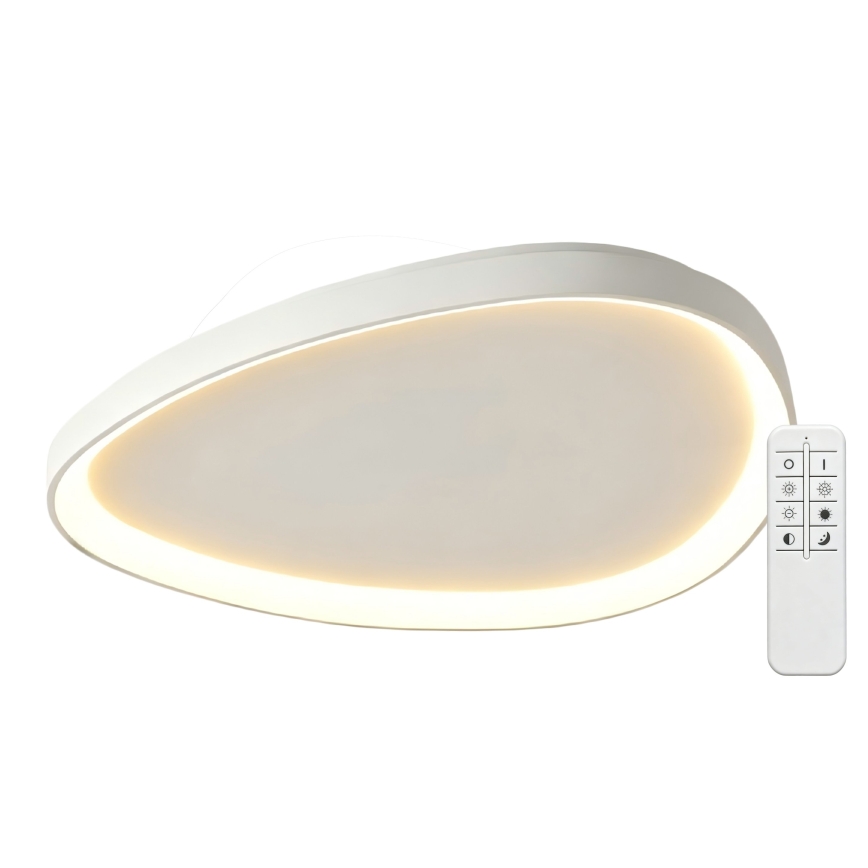 Top Light - Lampă LED de tavan reglabilă ECLIPSE LED/55W/230V 3000-6500K Ø 60 cm albă + telecomandă