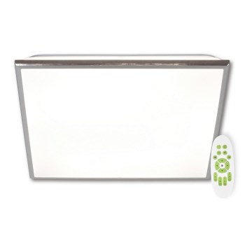 Top Light Silver HXL RC - LED Plafonieră dimmabilă cu telecomandă LED/51W/230V