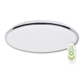 Top Light Silver KXL RC - Lampă de plafon LED dimabilă SILVER LED/51W/230V cu telecomandă
