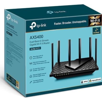 TP-Link Archer AX72 - Router Wi-Fi 6 Dual-Band Gigabit