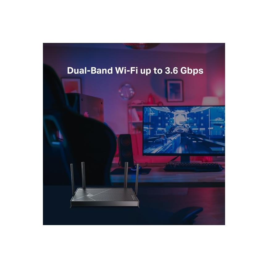 TP-Link Archer BE230 - Router Wi-Fi 7 dual-band