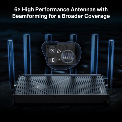 TP-Link Archer BE400 - Router Wi-Fi 7 dual-band