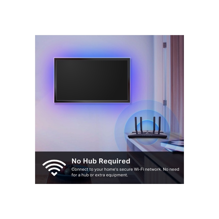 TP-Link - Bandă LED RGBW dimabilă 5 m LED/13W/230V Wi-Fi
