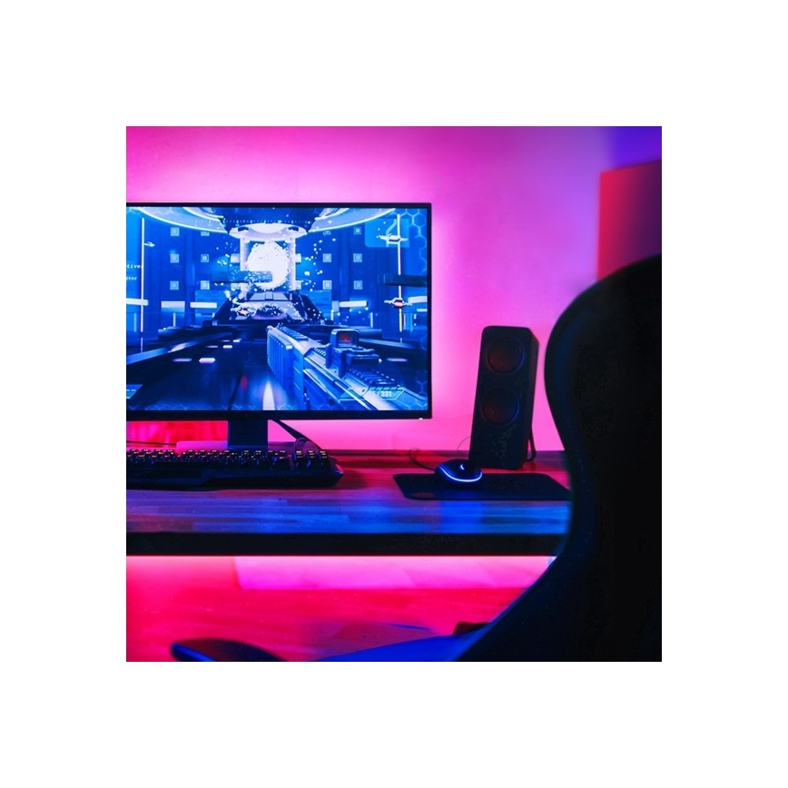 TP-Link - Bandă LED RGBW reglabilă, 5 m, 20,5 W, 230 V, Wi-Fi