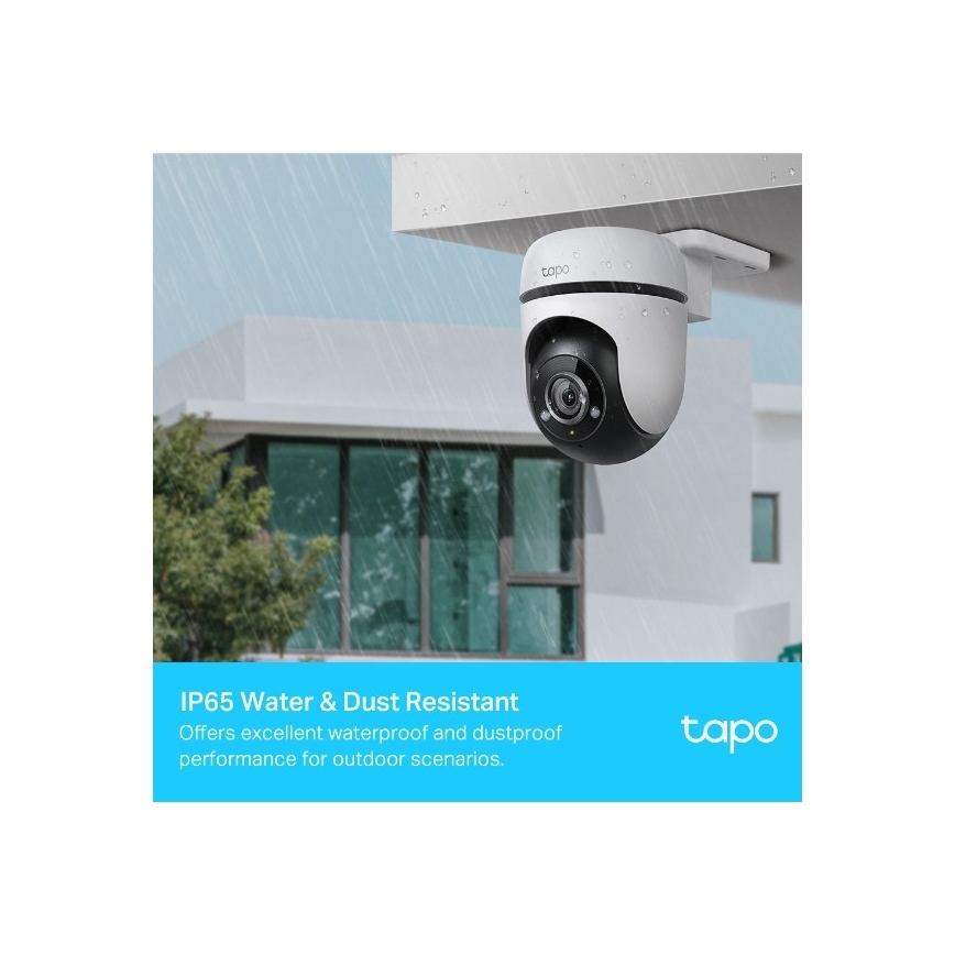 TP-Link - Cameră de exterior cu senzor IP65 Wi-Fi