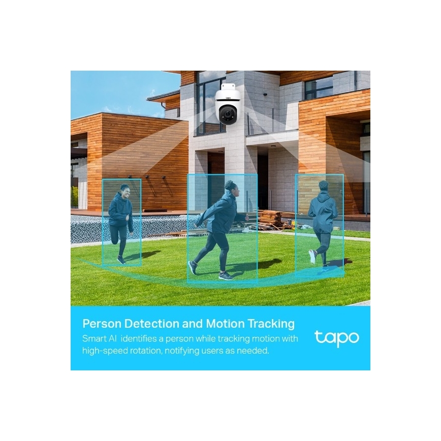 TP-Link - Cameră de exterior Wi‑Fi IP65