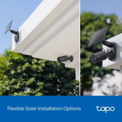 TP-Link - Cameră de supraveghere solară pentru exterior cu senzor, IP65, Wi-Fi