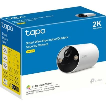 TP-Link - Cameră inteligentă de exterior cu senzor IP65 Wi-Fi
