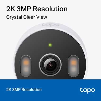 TP-Link - Cameră smart de exterior 3MP 5V Wi-Fi