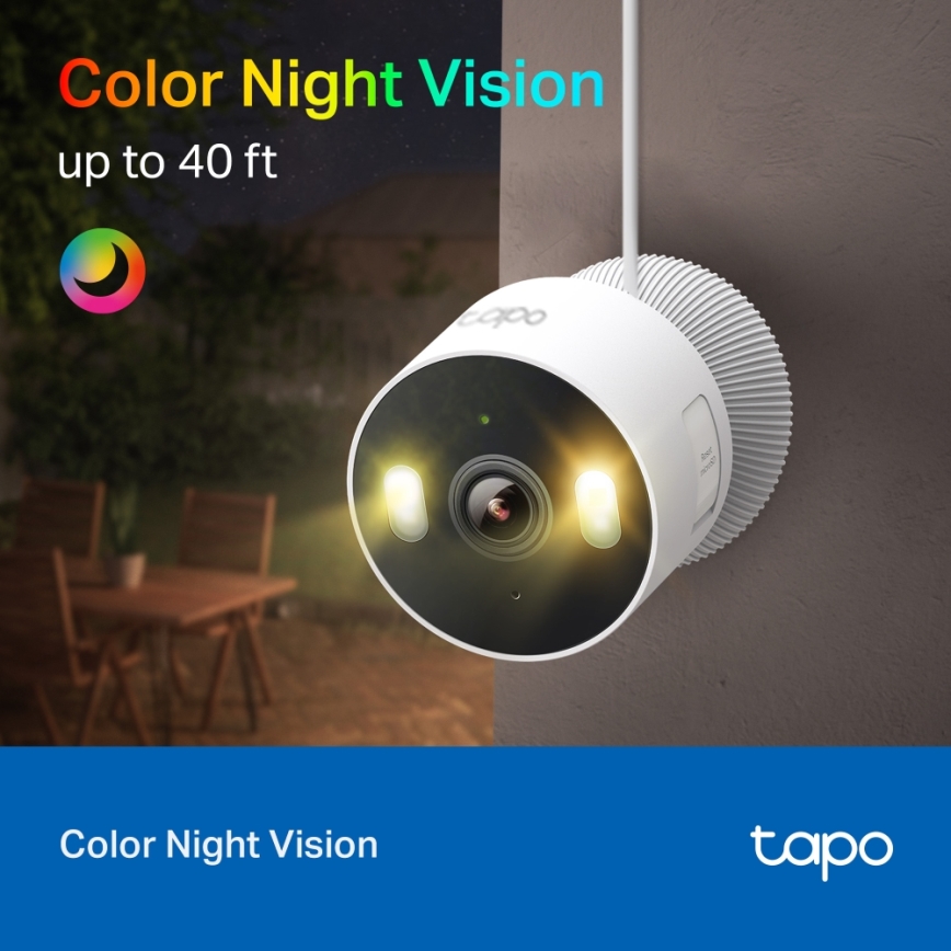 TP-Link - Cameră smart de exterior 3MP 5V Wi-Fi