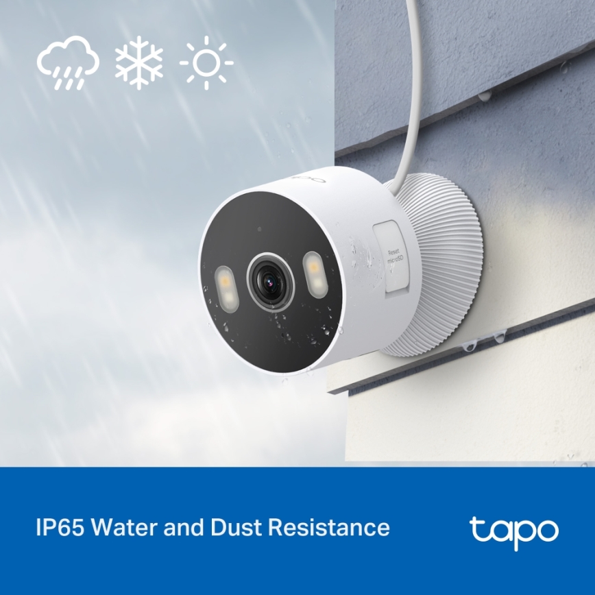 TP-Link - Cameră smart de exterior 3MP 5V Wi-Fi