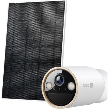 TP-Link - Cameră solară de exterior cu senzor, IP66, Wi-Fi