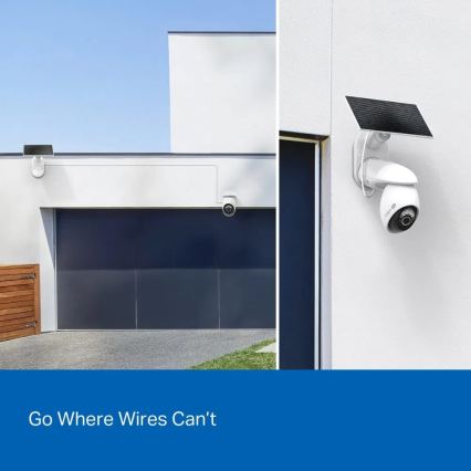 TP-Link - Cameră solară de exterior IP65 cu Wi-Fi
