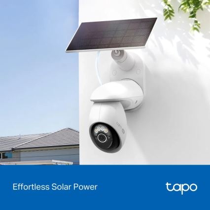 TP-Link - Cameră solară de exterior cu senzor, IP65, Wi-Fi
