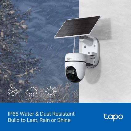 TP-Link - Cameră solară inteligentă 5V IP65 Wi-Fi