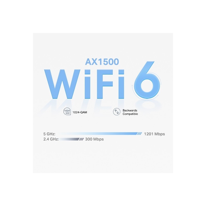 TP-Link - Deco X10 — set de 2 unități, sistem mesh Wi‑Fi 6 pentru întreaga casă
