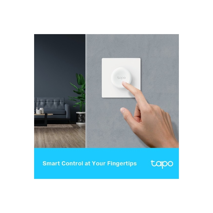TP-Link - Dimmer tactil inteligent 1xCR2032 Wi-Fi