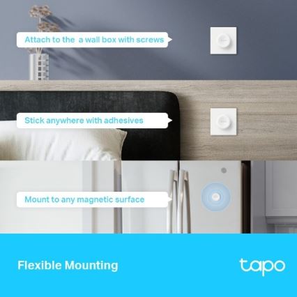 TP-Link - Dimmer tactil inteligent 1xCR2032 Wi-Fi