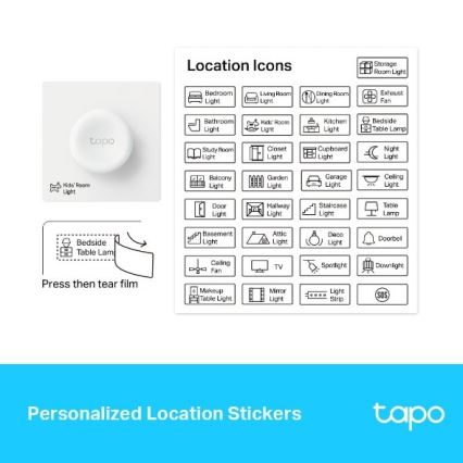 TP-Link - Dimmer tactil inteligent 1xCR2032 Wi-Fi