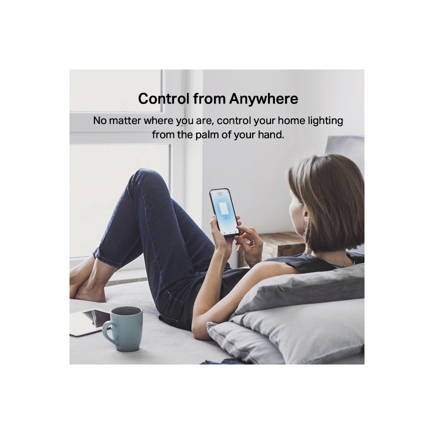 TP-Link - Întrerupător inteligent pentru iluminat, 2x AAA, Wi-Fi