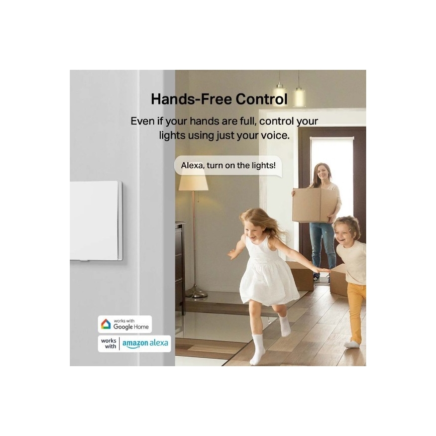 TP-Link - Întrerupător inteligent pentru iluminat, 2x AAA, Wi-Fi