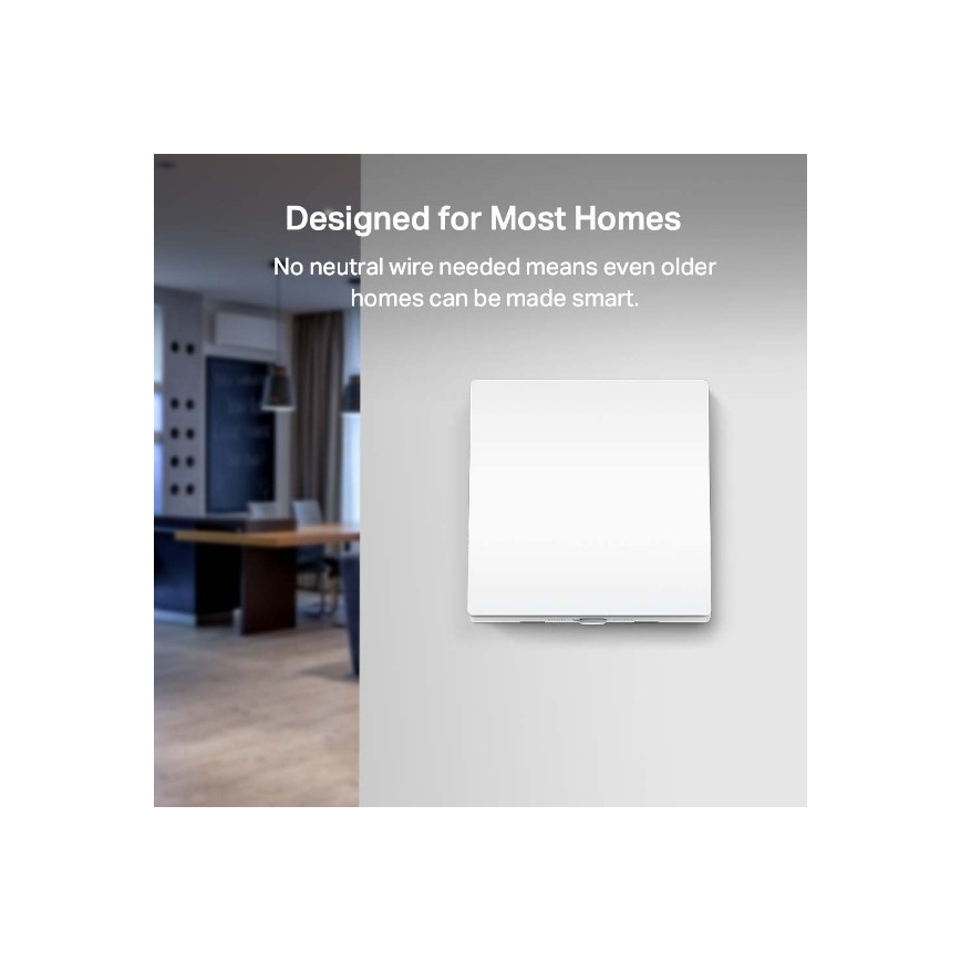 TP-Link - Întrerupător inteligent pentru iluminat, 2x AAA, Wi-Fi